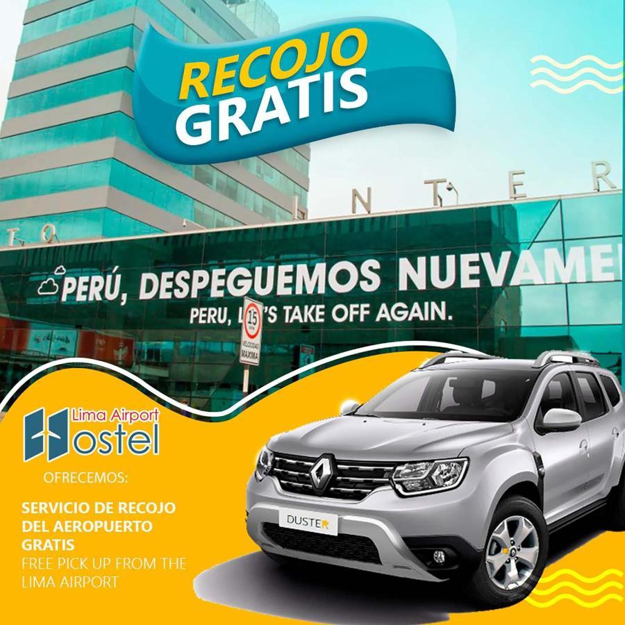 Lima Airport Hostel With Free Airport Pick Up Zewnętrze zdjęcie